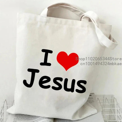 Modern Faith Statement Tote Bag