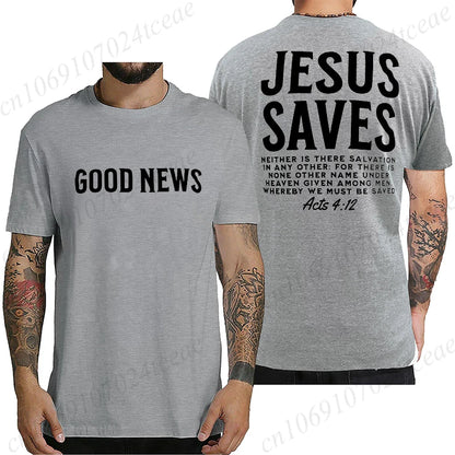 Good News Jesus Saves T-Shirt