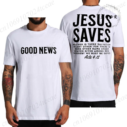Good News Jesus Saves T-Shirt