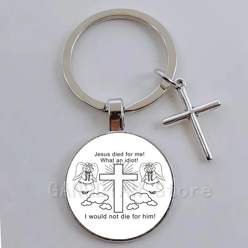 Inspirational Medallion Keyring