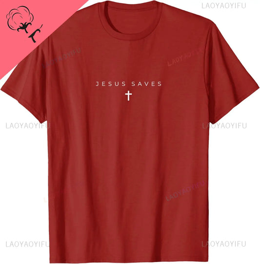 Jesus Saves Minimalist T-Shirt