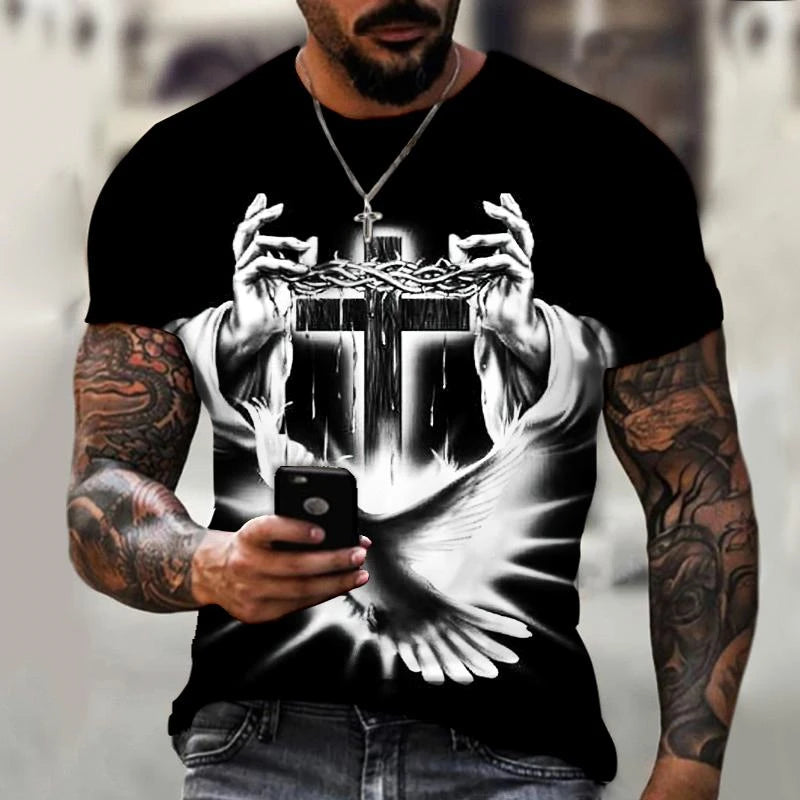 Christ Jesus 3D Print T-Shirt 