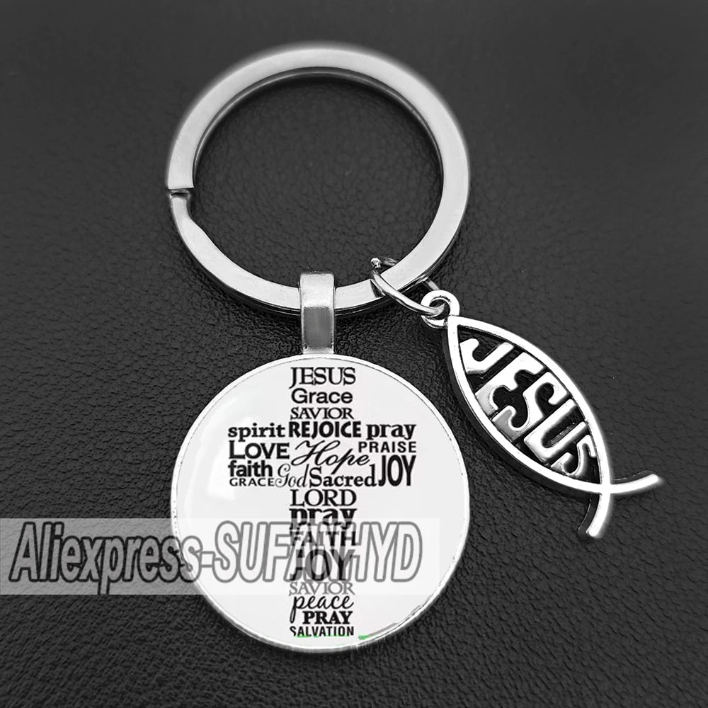 Devotional Medallion Keyring Set