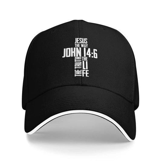 John 14:6 Cross Cap