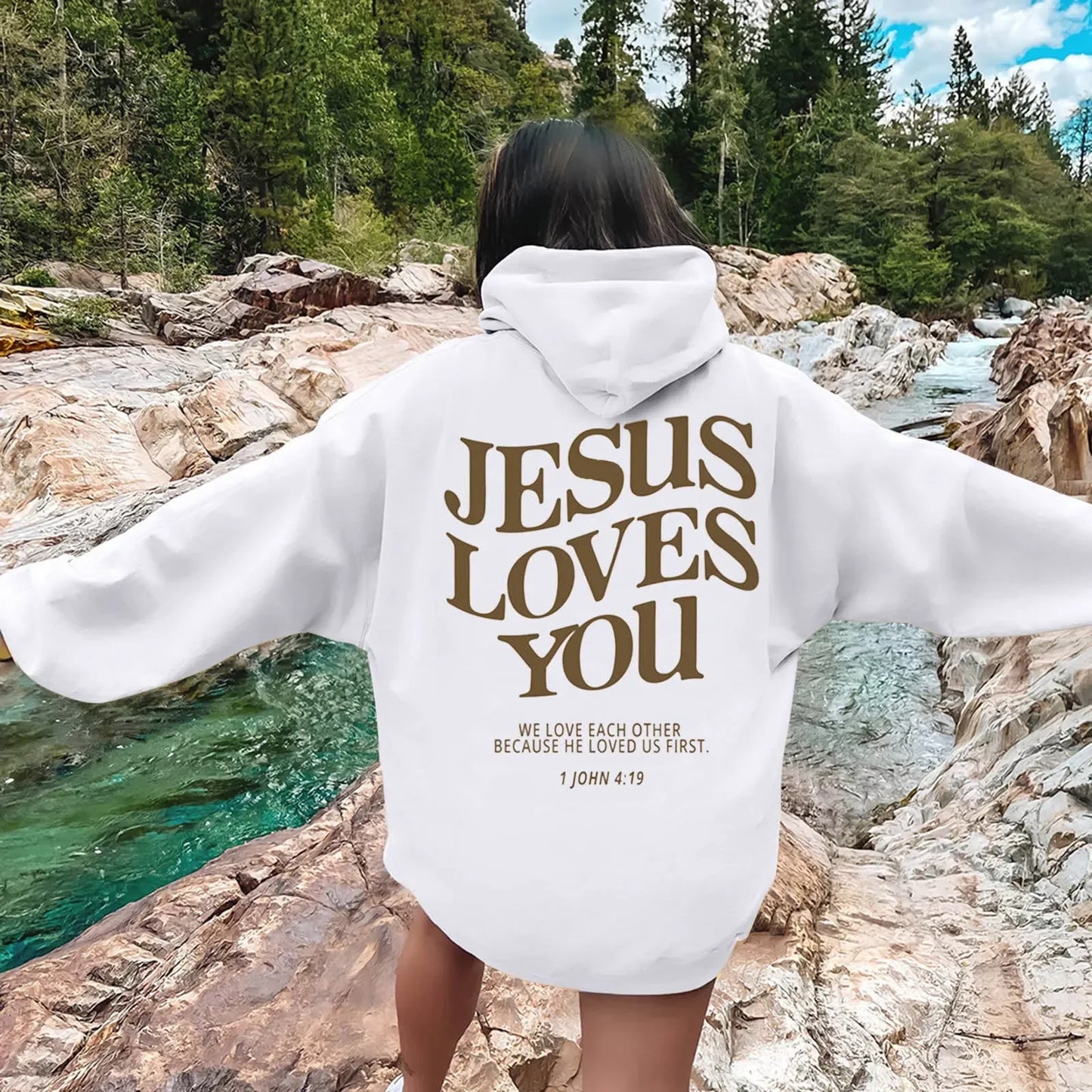 Jesus Loves You Hoodie 