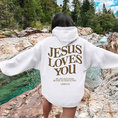 Jesus Loves You Hoodie 