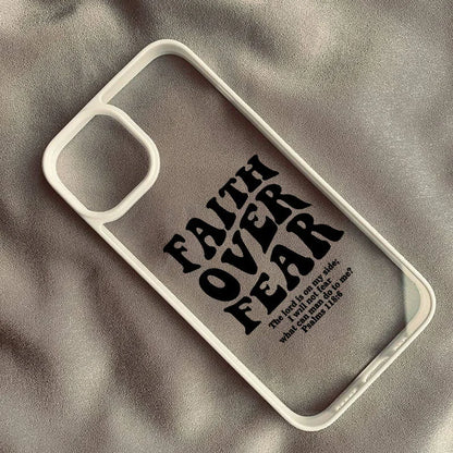 Faith Over Fear iPhone Case