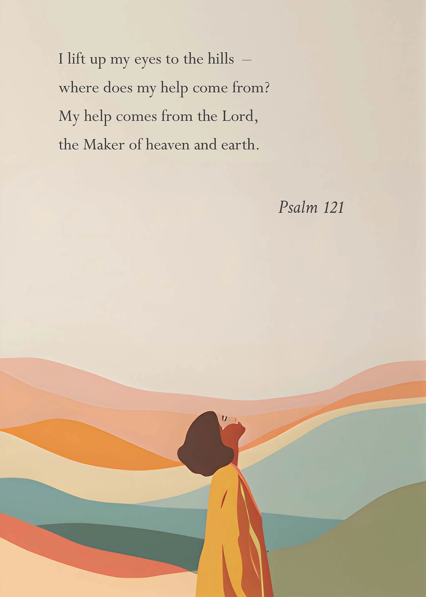 Christian Bible Verse Wall Art Decor 