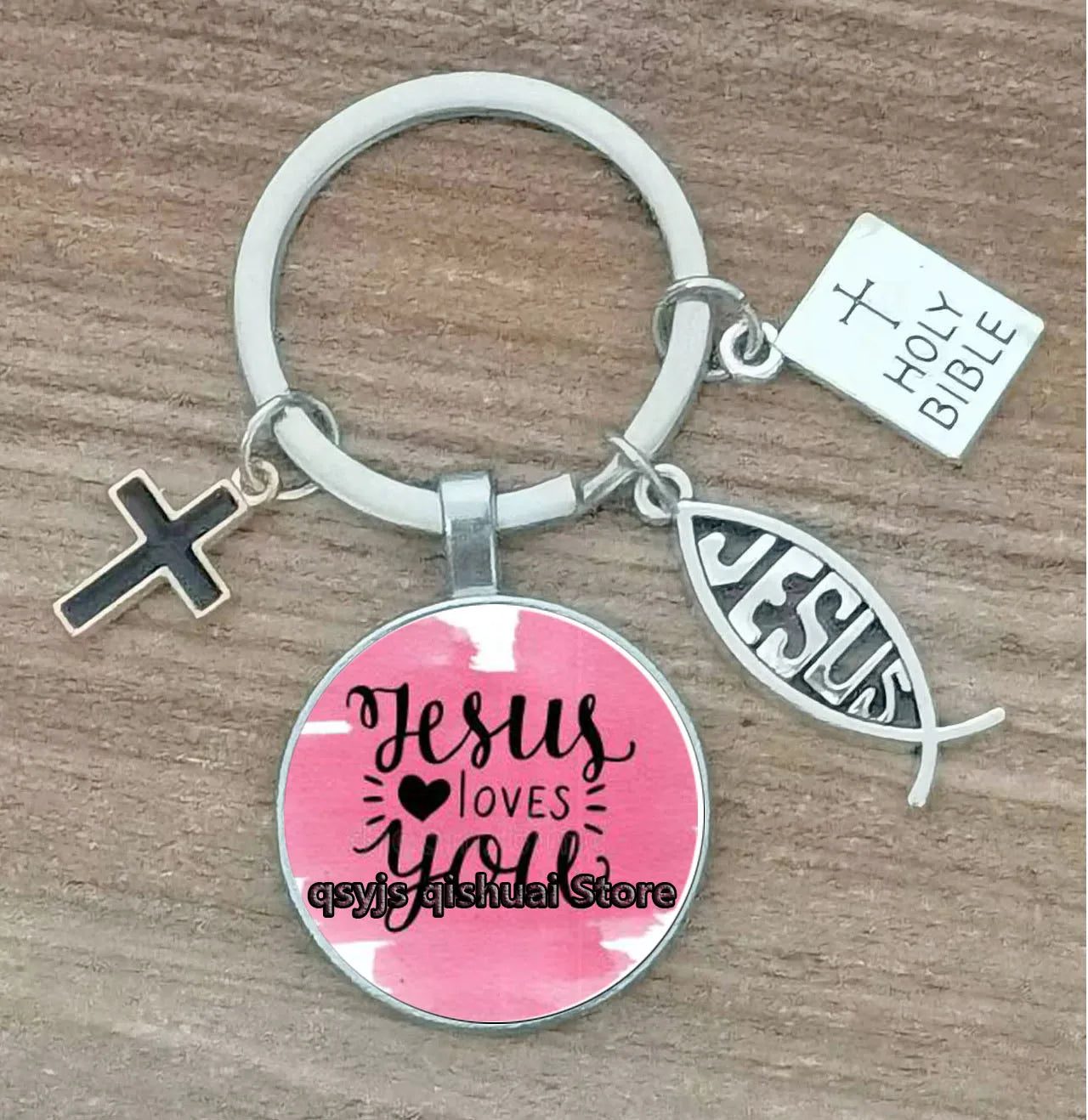 Christian Medallion Keyring Collection