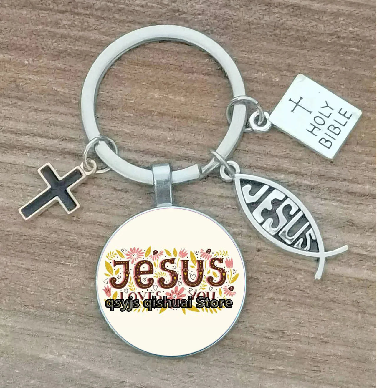 Christian Medallion Keyring Collection