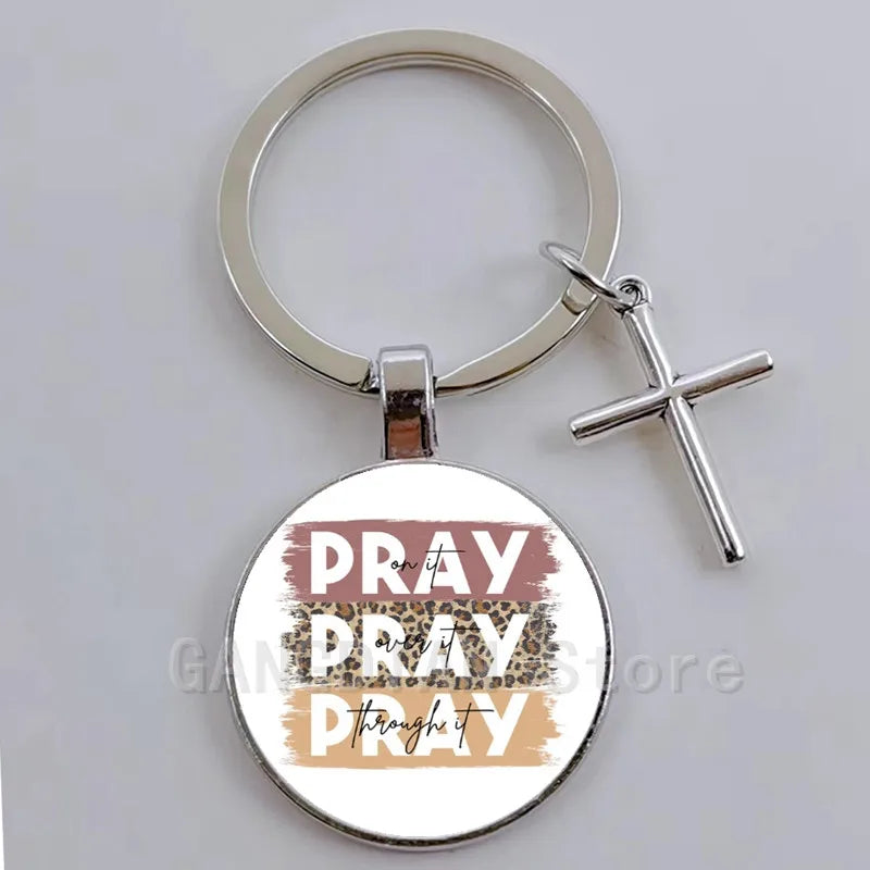 Inspirational Medallion Keyring