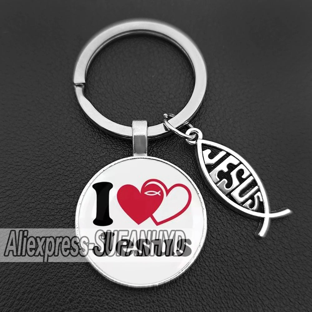 Devotional Medallion Keyring Set