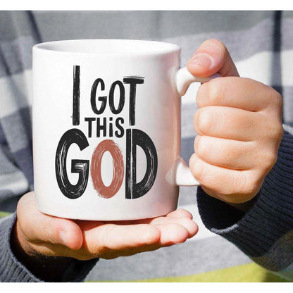 Ho preso questa tazza cristiana di Dio