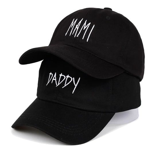 DADDY MAMI Embroidery Caps 