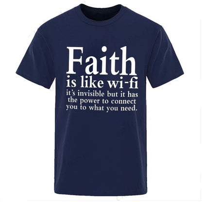Faith Is Like WiFi Shirt 