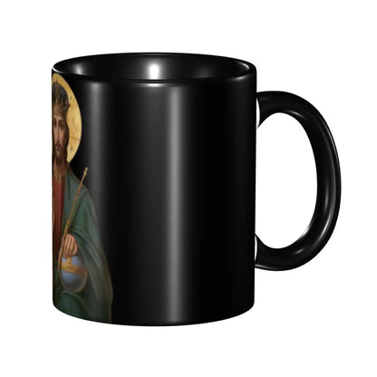 Gesù chiama tazza di ceramica cristiana