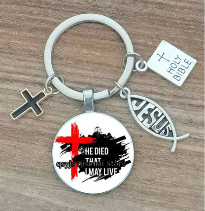 Christian Medallion Keyring Collection