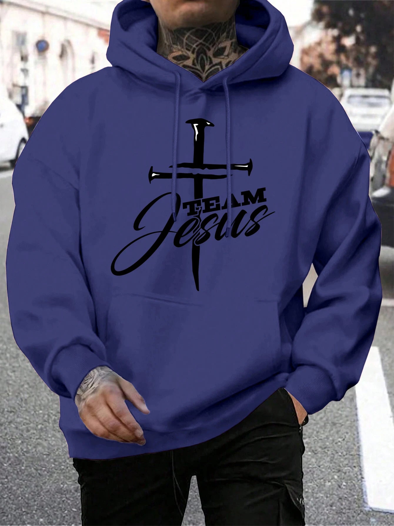 Team Jesus Letter Sweatshirt 