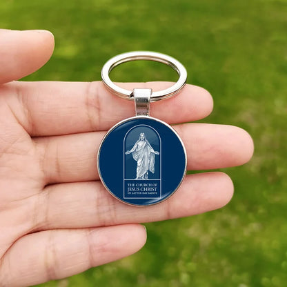 Devotional Medallion Keyring