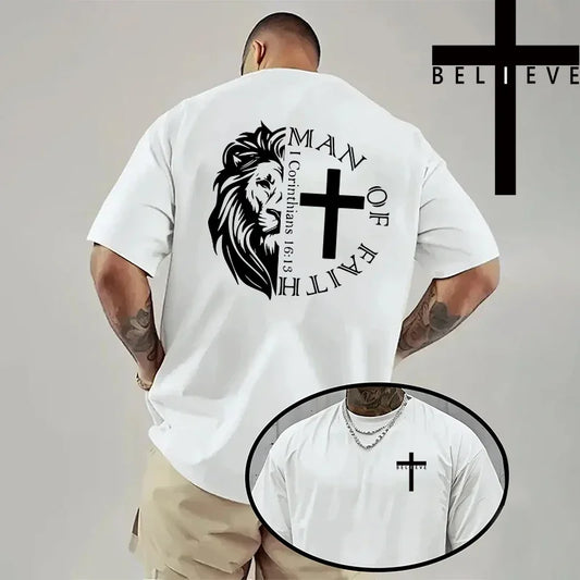 1 Corinthians 16:13 Cotton Shirt for Men