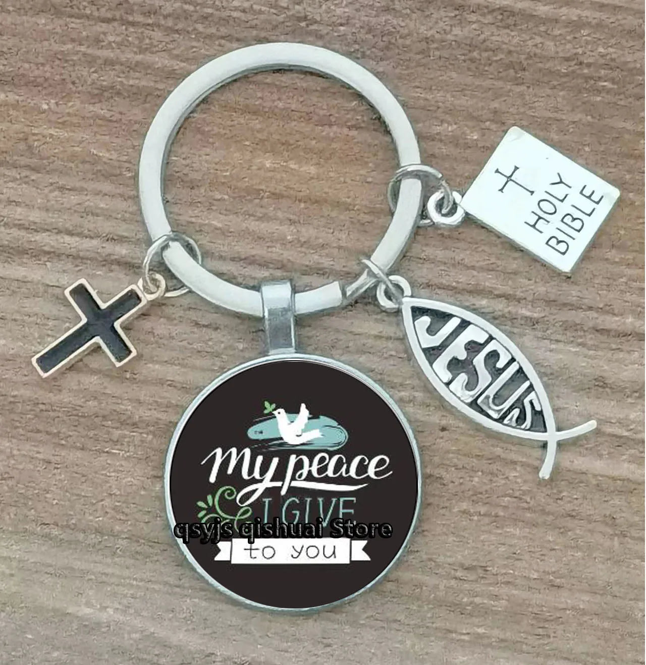Christian Medallion Keyring Collection
