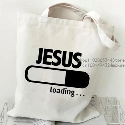 Modern Faith Statement Tote Bag