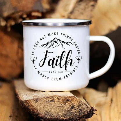 Faith Can Move Mountains Mugs