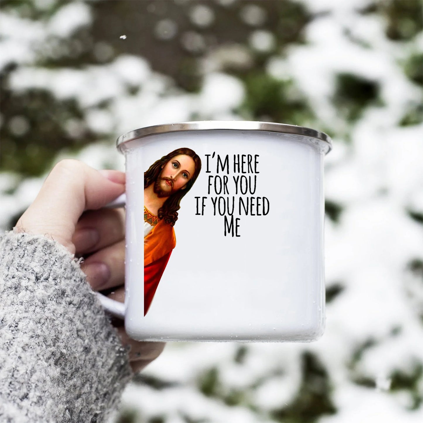 Eu vi aquele Jesus Caneca