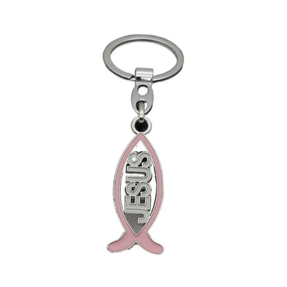 Jesus Fish Keyring