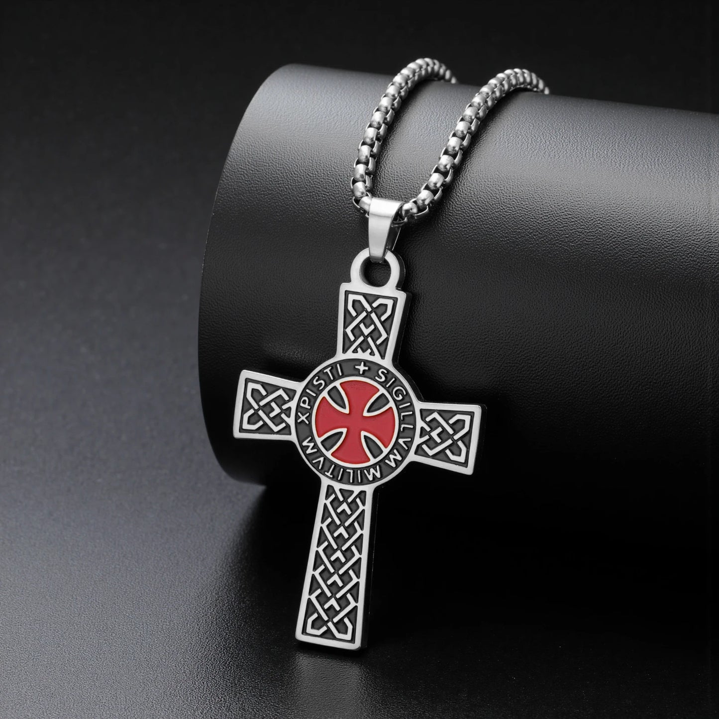 Templar Knight Cross Necklace
