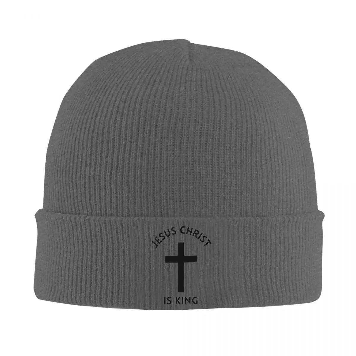 Cappello lavorato a maglia di Gesù Cristo è il re