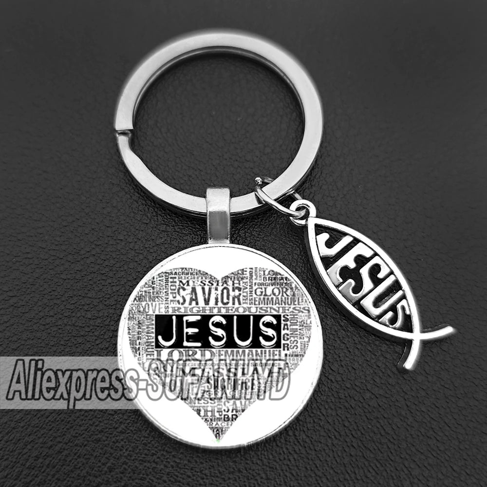 Devotional Medallion Keyring Set