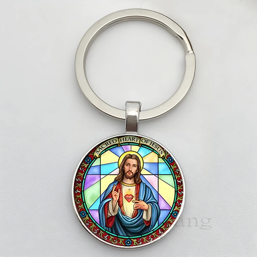 Eu amo Jesus chaveiro