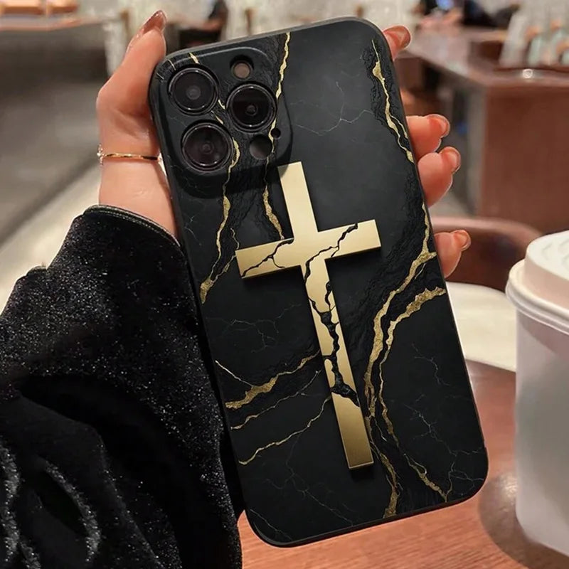 Christ Cross Anti-Shock iPhone Case 