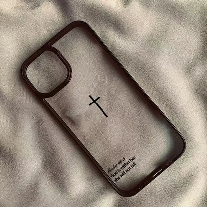 Custodia Salmi 46:5 per iPhone