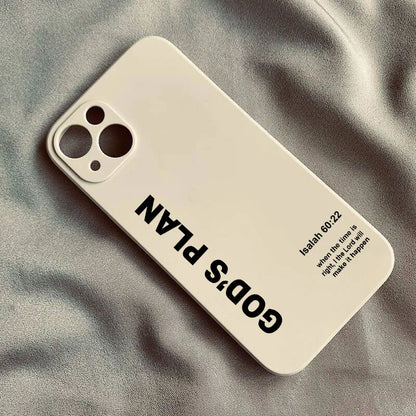 God’s Plan Verse iPhone Case 
