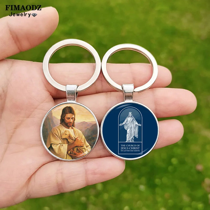 Devotional Medallion Keyring