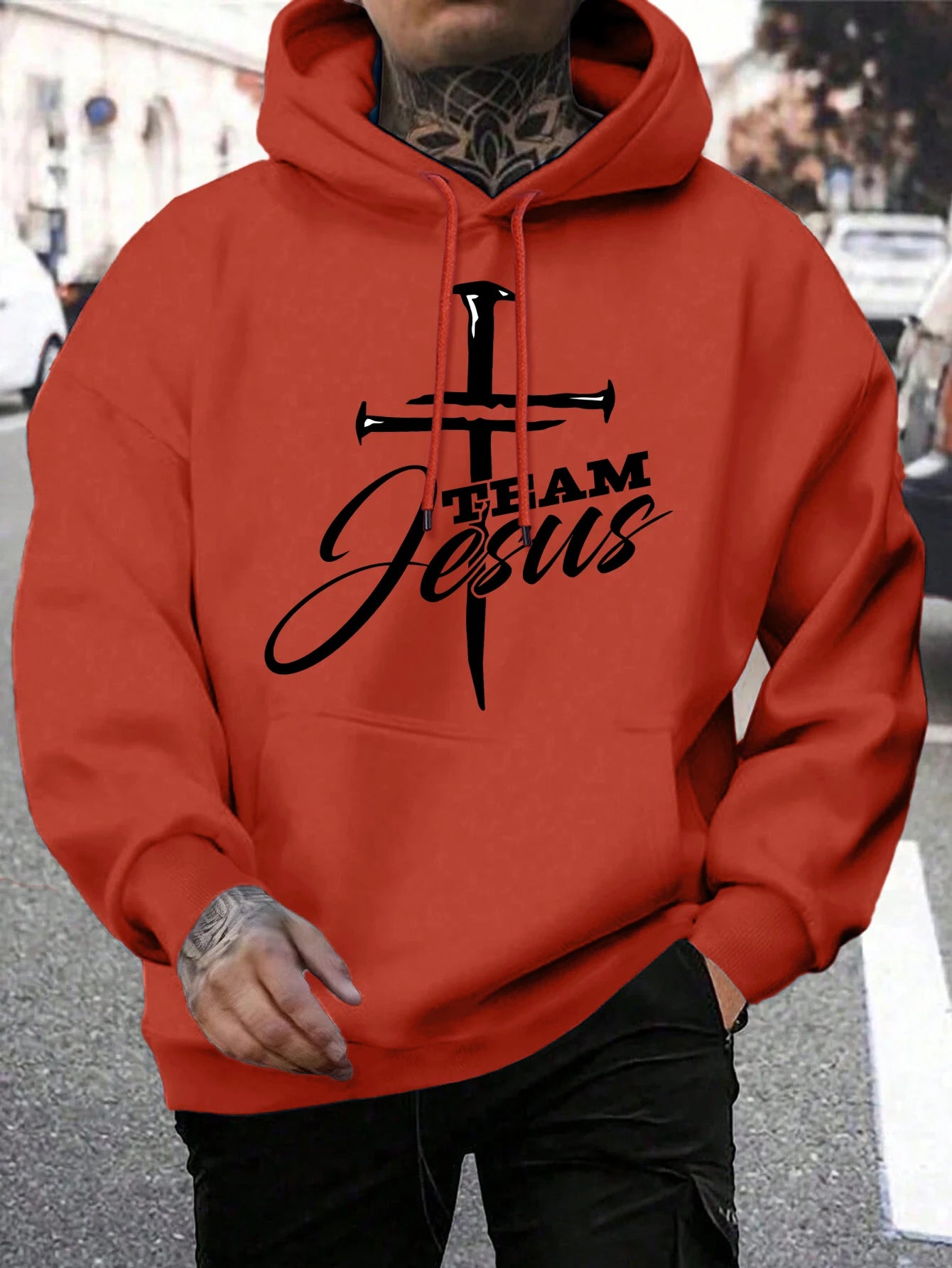 Team Jesus Letter Sweatshirt 