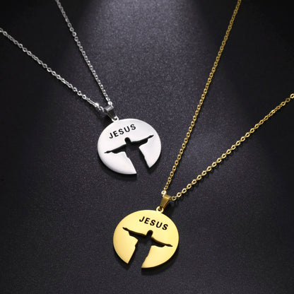 Colar com pingente Jesus Cristo Redentor