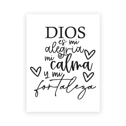 Christian Spanish Version Bible Poster 