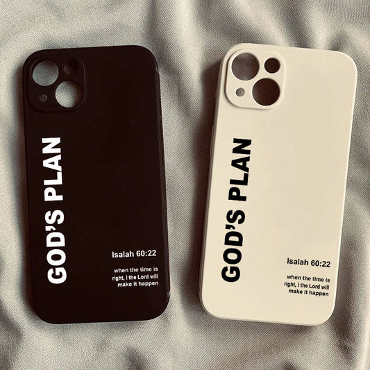 God’s Plan Verse iPhone Case 