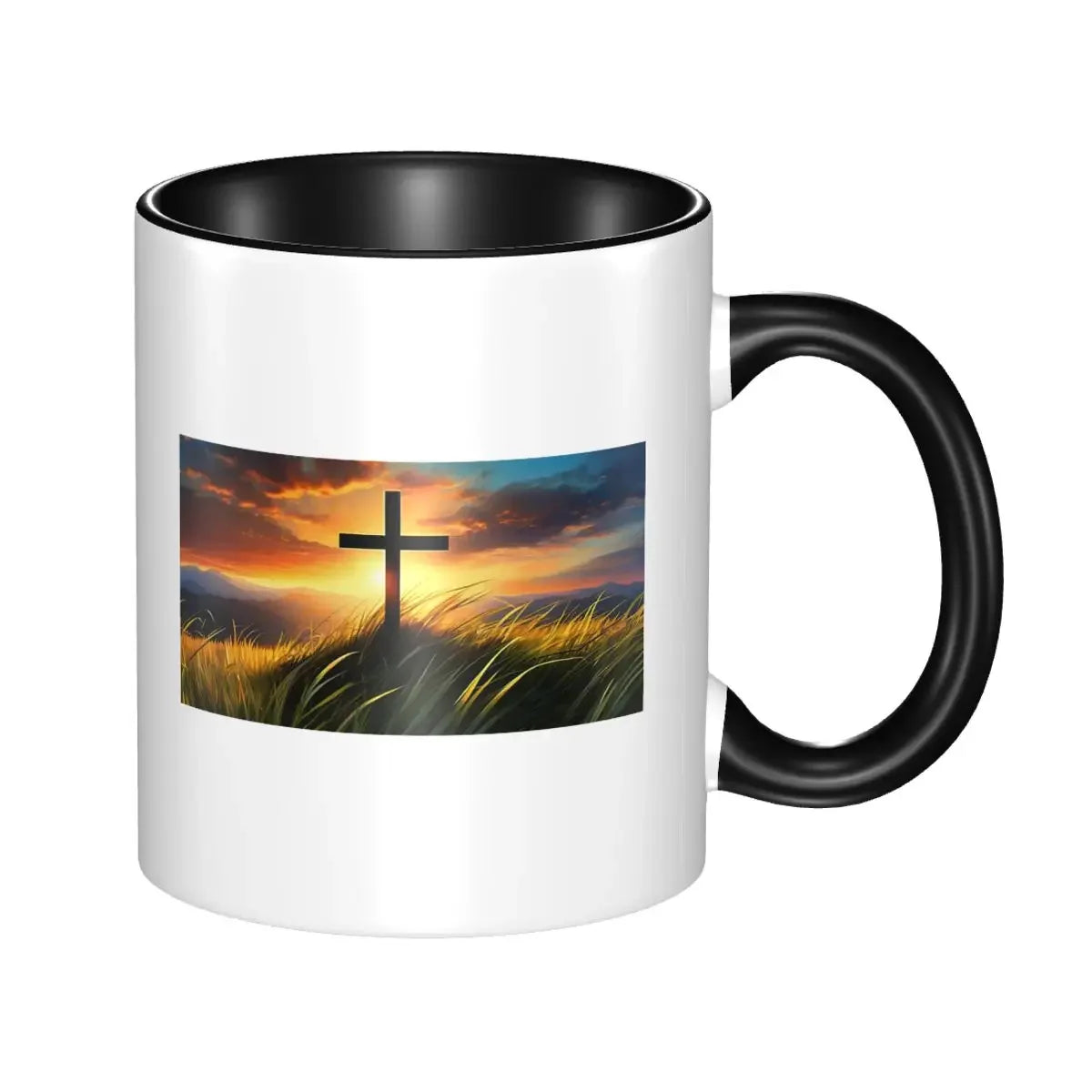 Caneca Cruz Cristã de Jesus