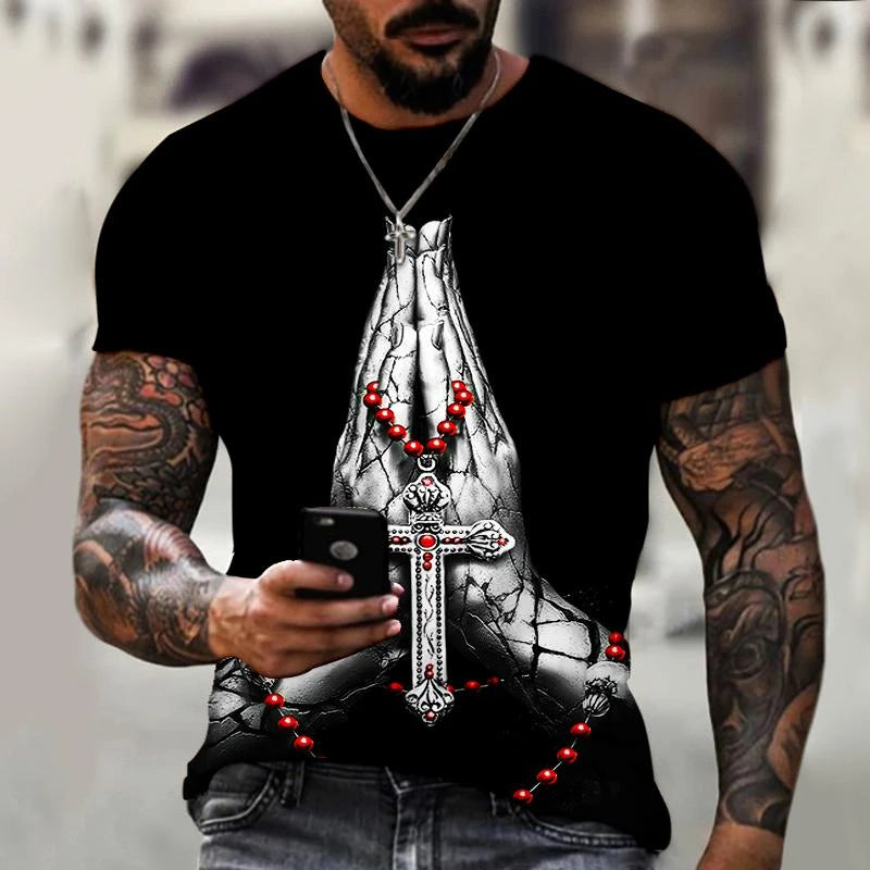 Christ Jesus 3D Print T-Shirt 
