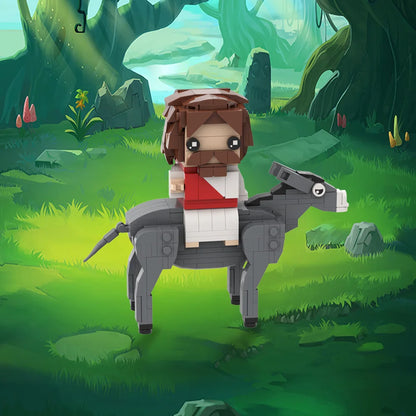 Jesus Into Jerusalem Building Blocks Toy