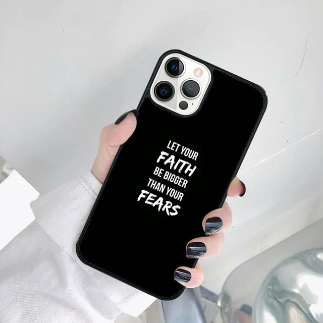 Faith in Christ iPhone Case