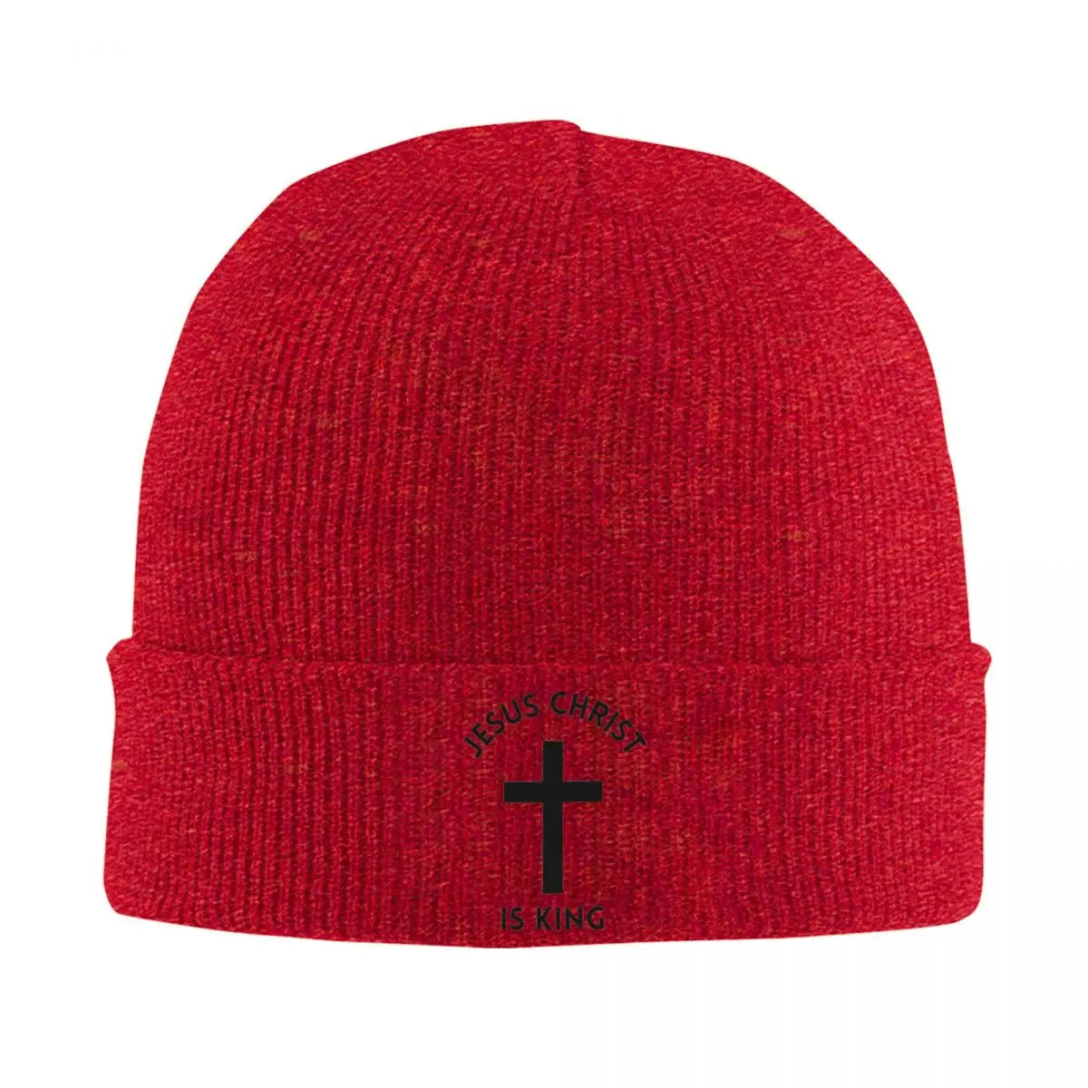 Cappello lavorato a maglia di Gesù Cristo è il re