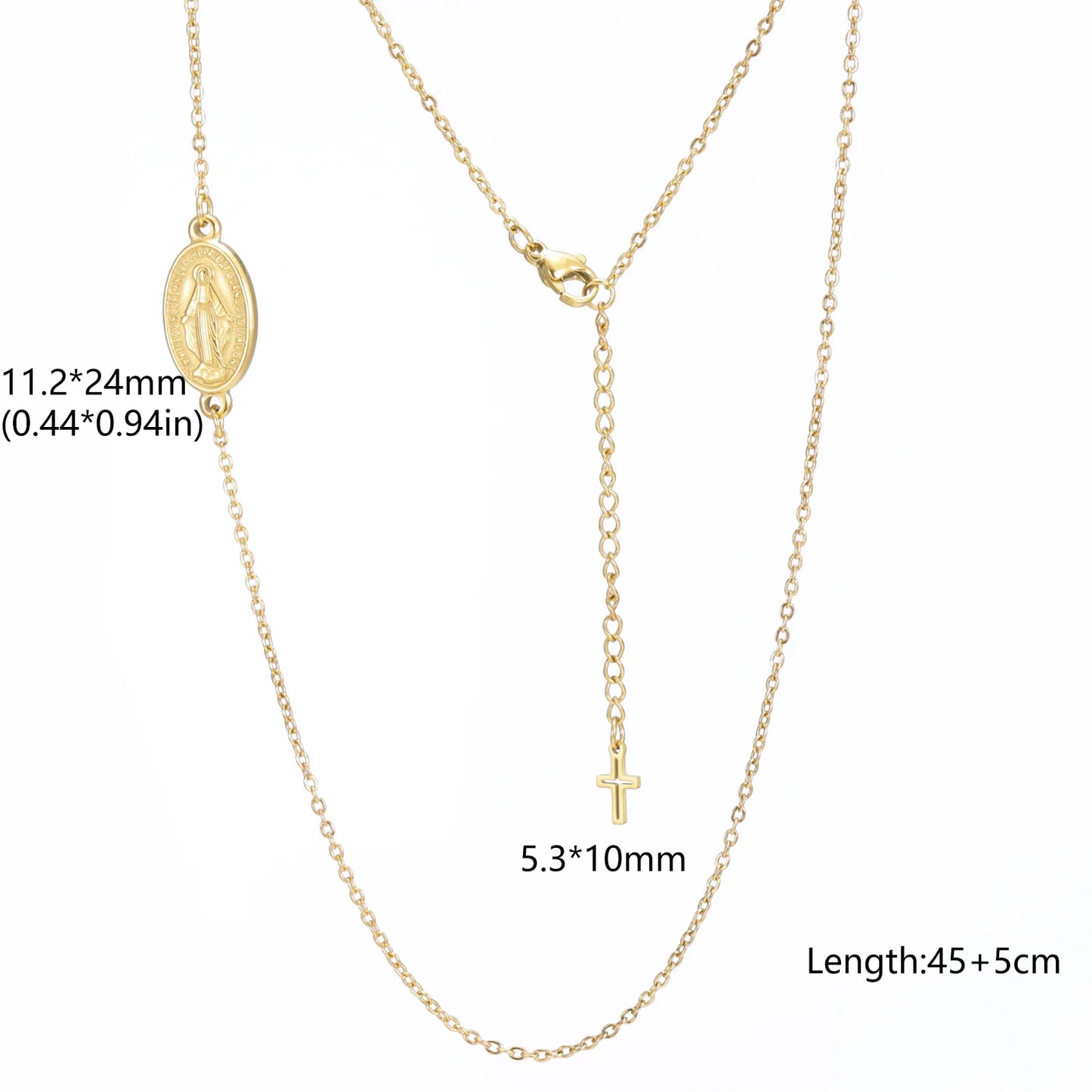 Miraculous Medal Necklace