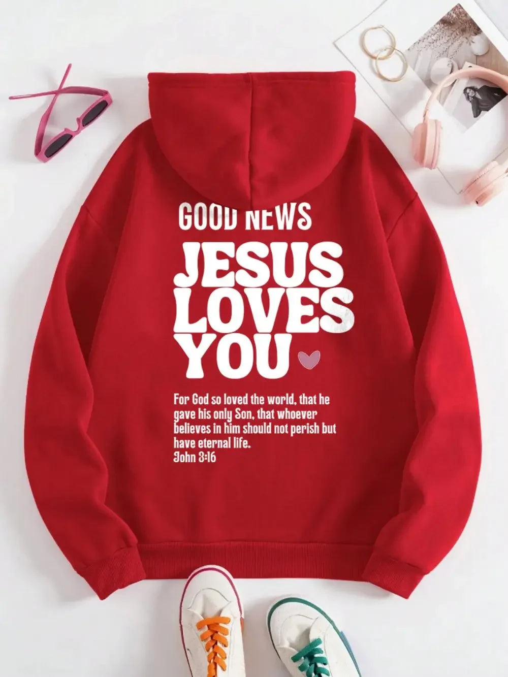 Jesus Loves You Hoodie 