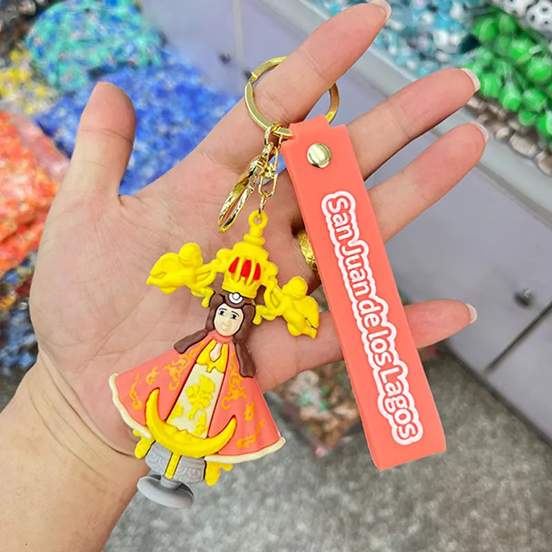 Soft PVC Devotional Keyrings