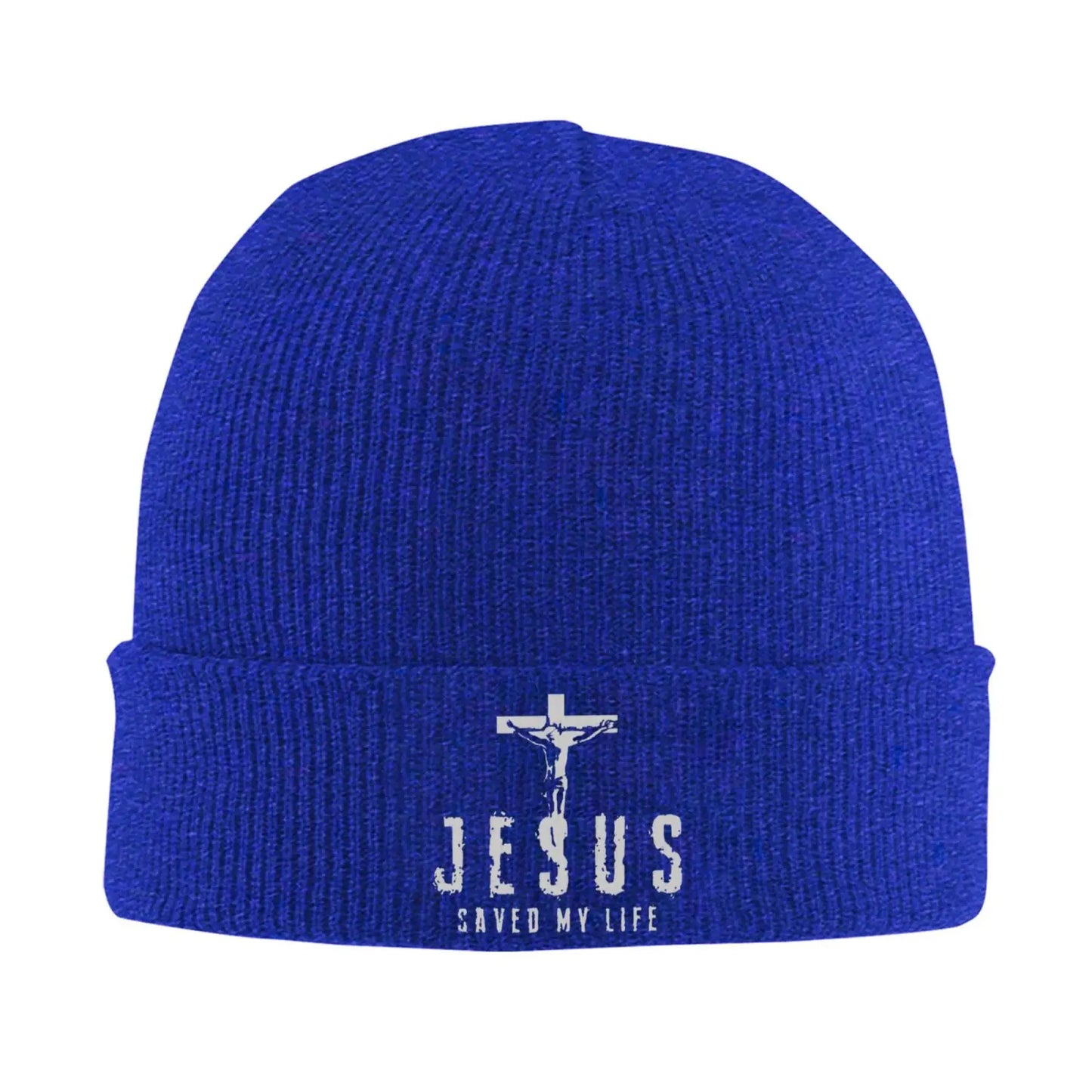 Gorro Cruz Jesus Salvou Minha Vida